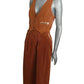 BETSEY JOHNSON & MICHAEL MILEA - 1970s Brown Corduroy Ensemble, Size-6