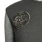 MR. BLACKWELL - 1960s Beaded Grey Wool Knit Dress, Size-8