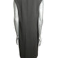 MR. BLACKWELL - 1960s Beaded Grey Wool Knit Dress, Size-8