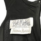BOB MACKIE - 1980s Beaded Crepe Evening Gown, Size-12