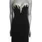 BOB MACKIE - Strapless Beaded Cocktail Dress, Size-8