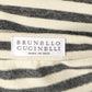 BRUNELLO CUCINELLI - 2020s Cotton Stripe Knit Dress, Size Small