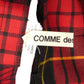 COMME DES GARCONS - 2016 Wool Plaid Wrap Jumper, Size-Small