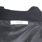 CELINE - Navy Wool Gabardine Over Coat, Size-14