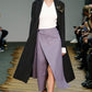 CELINE - 2014 Lavender Wool Wrap Skirt, Size 6