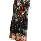 CHRISTIAN LACROIX - Asymmetrical Embroidered Coat, Size-8