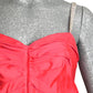 EMMA DOMB - 1950s Satin Rhinestone Party Dress, Size- 4