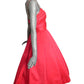 EMMA DOMB - 1950s Satin Rhinestone Party Dress, Size- 4