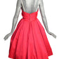 EMMA DOMB - 1950s Satin Rhinestone Party Dress, Size- 4