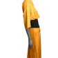 GIANFRANCO FERRE - 1980s Silk Corseted Dress, Size-8