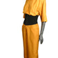 GIANFRANCO FERRE - 1980s Silk Corseted Dress, Size-8