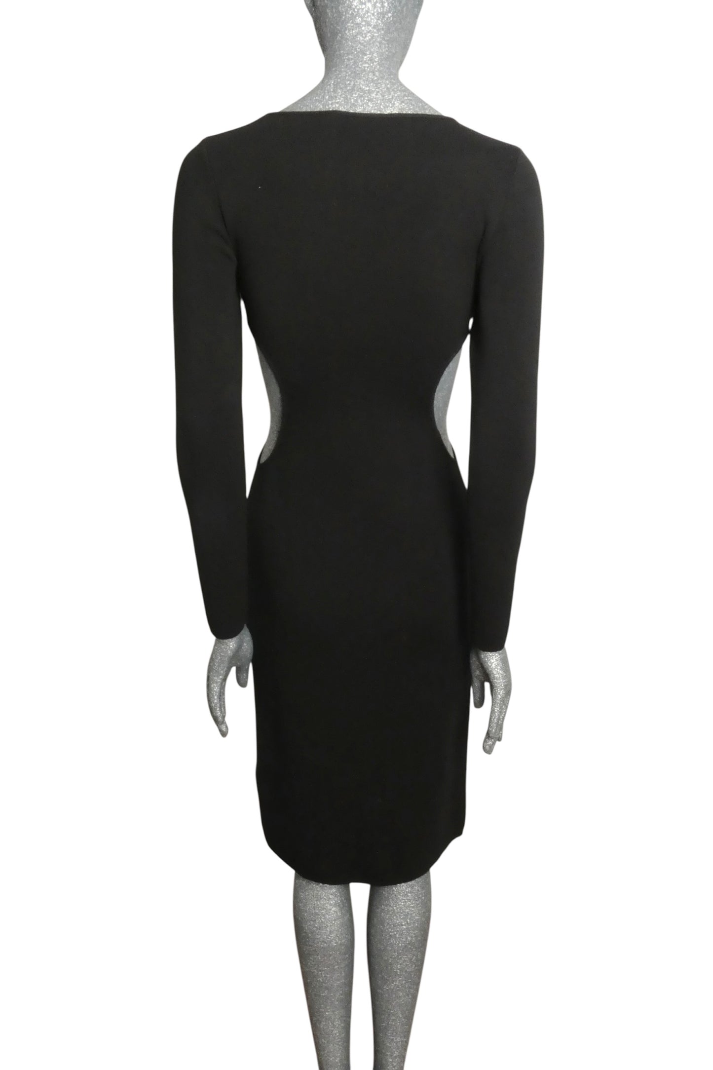 GUCCI - 2023 NWT Knit Cut-Out Bodycon Dress, Size XSmall