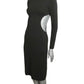GUCCI - 2023 NWT Knit Cut-Out Bodycon Dress, Size XSmall
