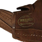 HERMES - Vintage Brown Woven Leather Gloves, Size-6 1/2