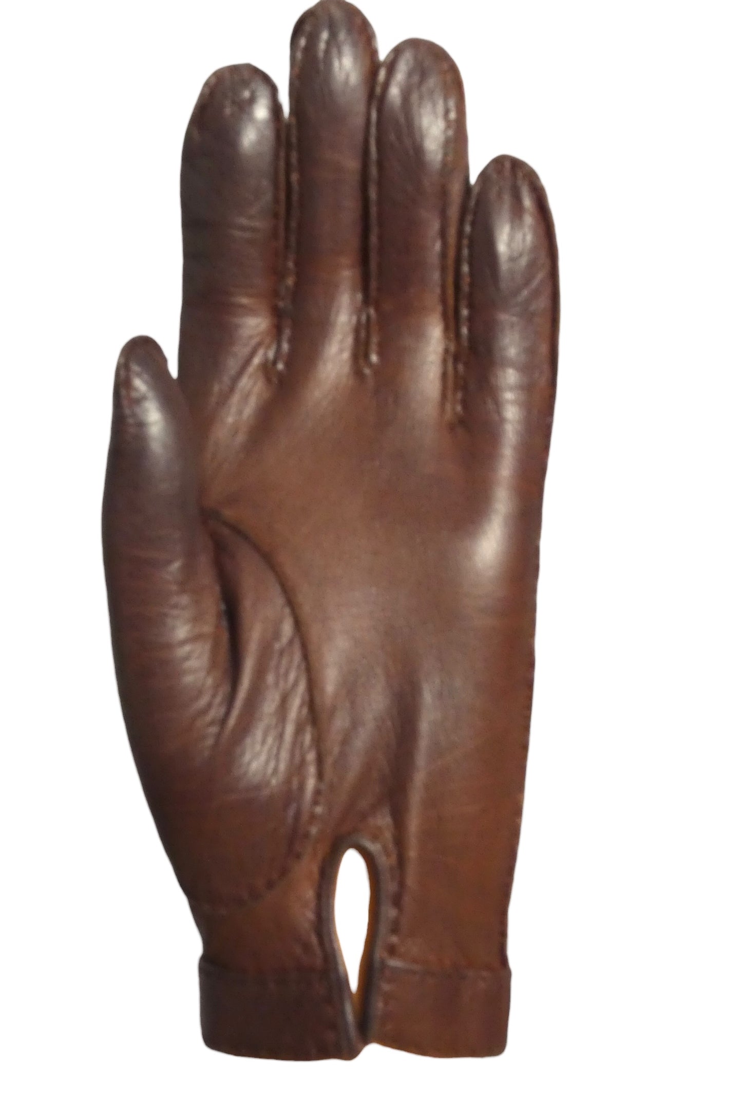 HERMES - Vintage Leather Serie Gloves, Size 6 1/2