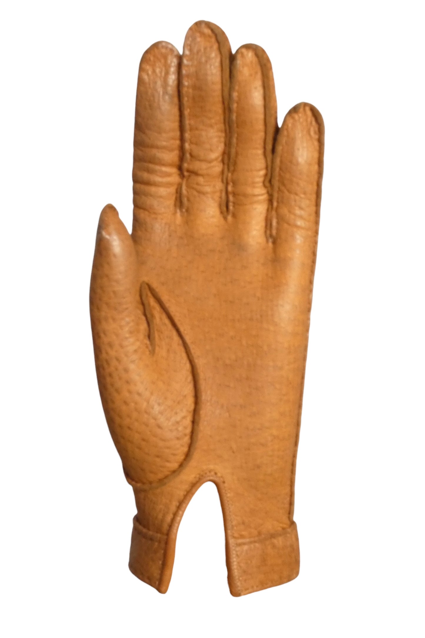 HERMES - Vintage Leather Serie Gloves, Size 6 1/2