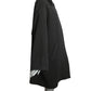 ISAAC MIZRAHI - 1990s Black Wool & Velveteen Coat, Size-Small