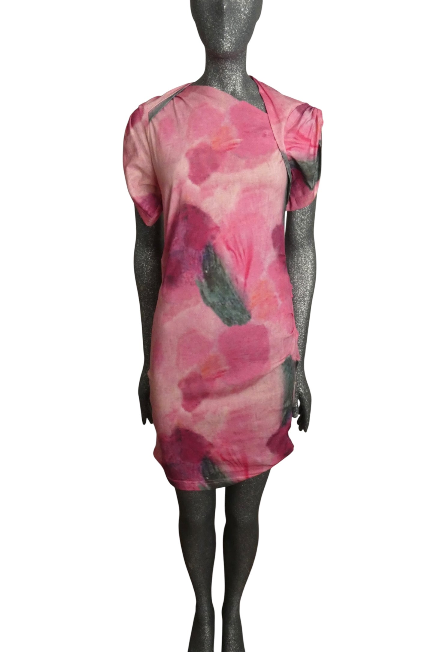 ISABEL MARANT-2021 Printed Cotton Knit Dress, Size-6