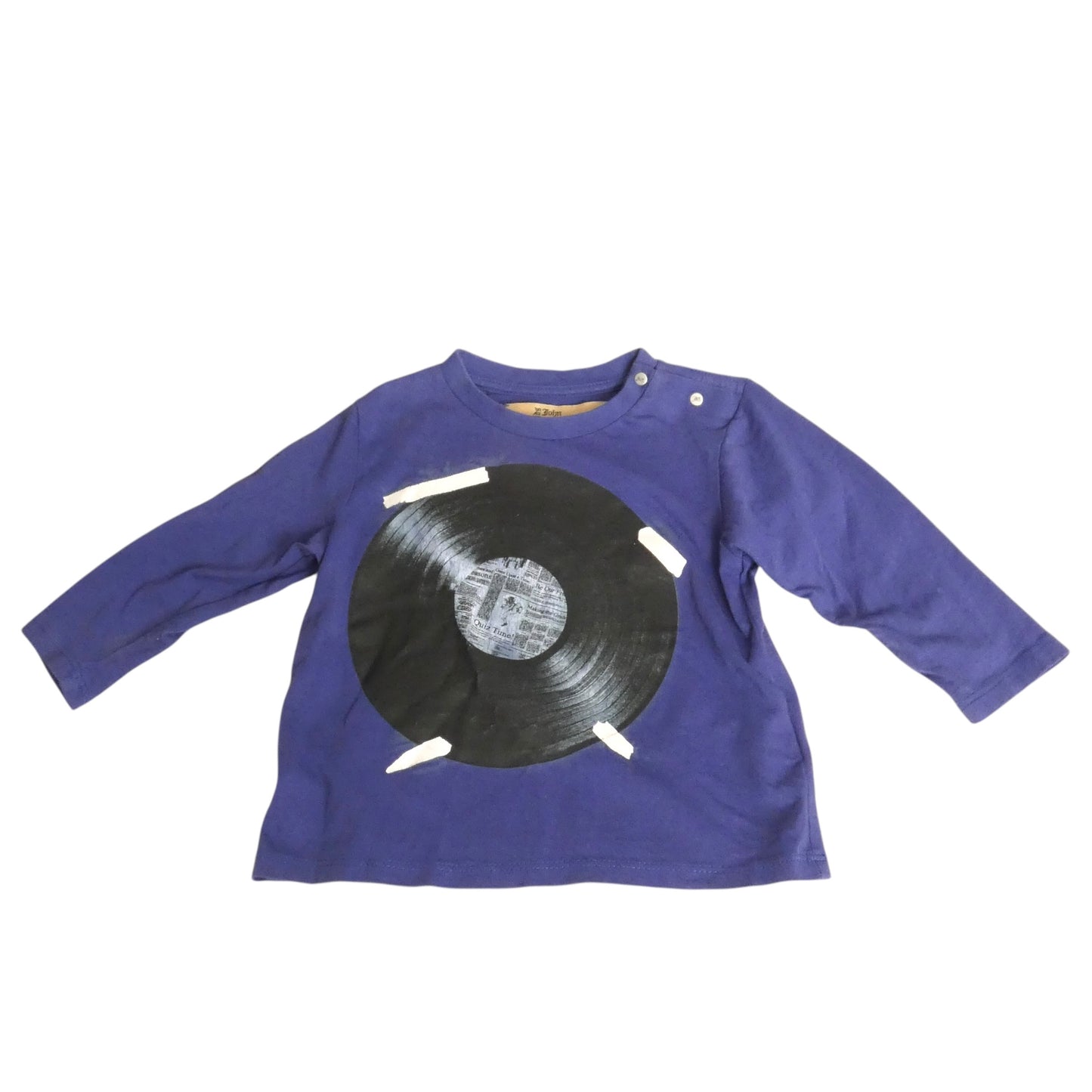 JOHN GALLIANO KIDS - Graphic Print Knit Shirt, Size-9 mos