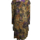 KRIZIA - 1980s Printed Wool Shirt Dress, Size-6