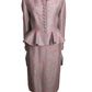 LILLI ANN - 1950s Blue & Pink Tweed Suit, Size-8