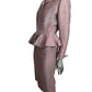LILLI ANN - 1950s Blue & Pink Tweed Suit, Size-8
