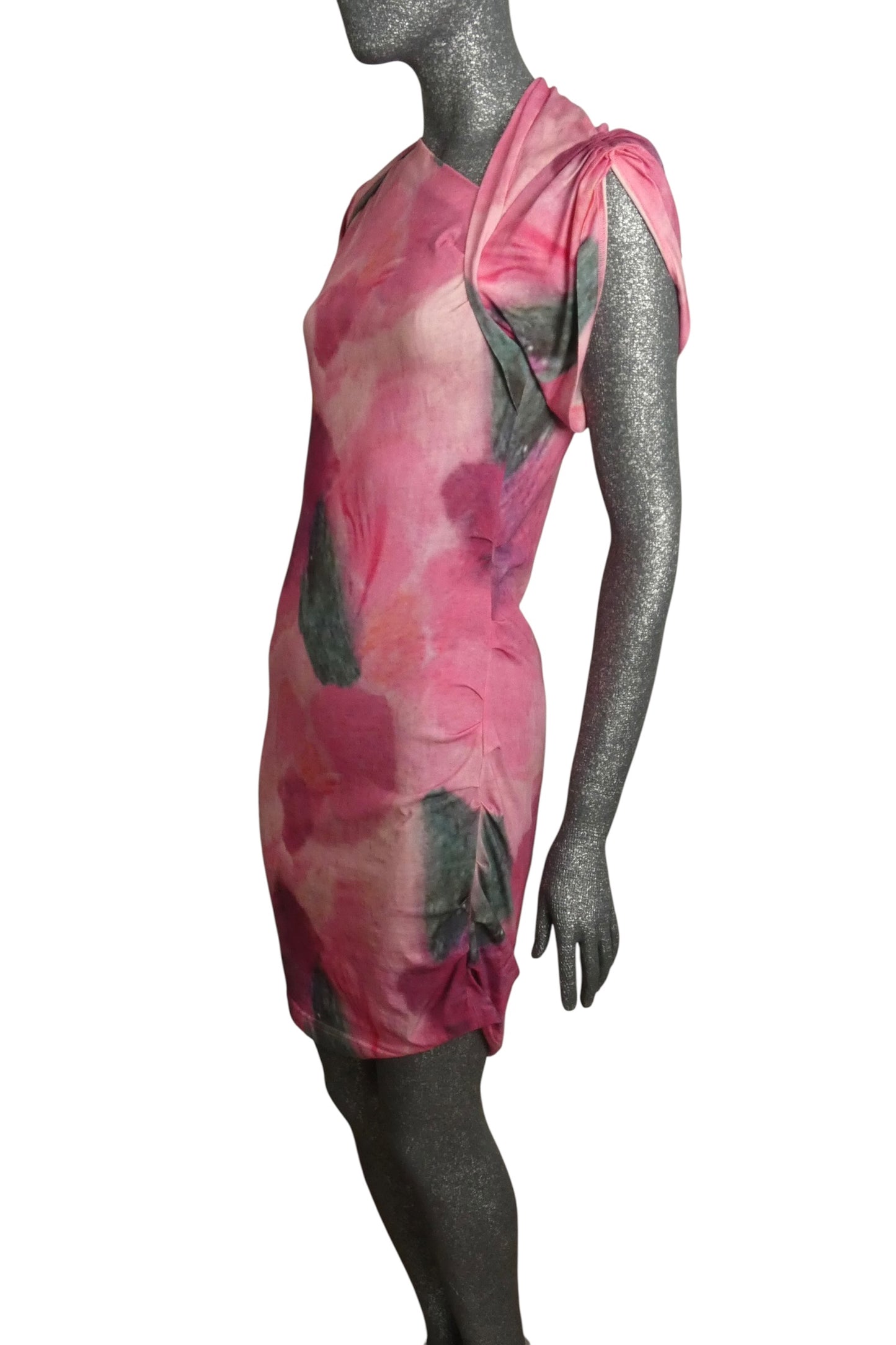 ISABEL MARANT-2021 Printed Cotton Knit Dress, Size-6