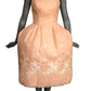 MICHAEL NOVARESE - 1960s Embroidered Organza Party Dress, Size-2