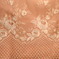 MICHAEL NOVARESE - 1960s Embroidered Organza Party Dress, Size-2