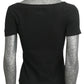 MOSCHINO JEANS - 1990s Cotton "Gianni Moschino" T-Shirt, Size-8