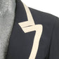 MOSCHINO COUTURE! - 1991 Navy Gabardine Blazer, Size-8