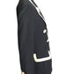 MOSCHINO COUTURE! - 1991 Navy Gabardine Blazer, Size-8