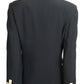 MOSCHINO COUTURE! - 1991 Navy Gabardine Blazer, Size-8