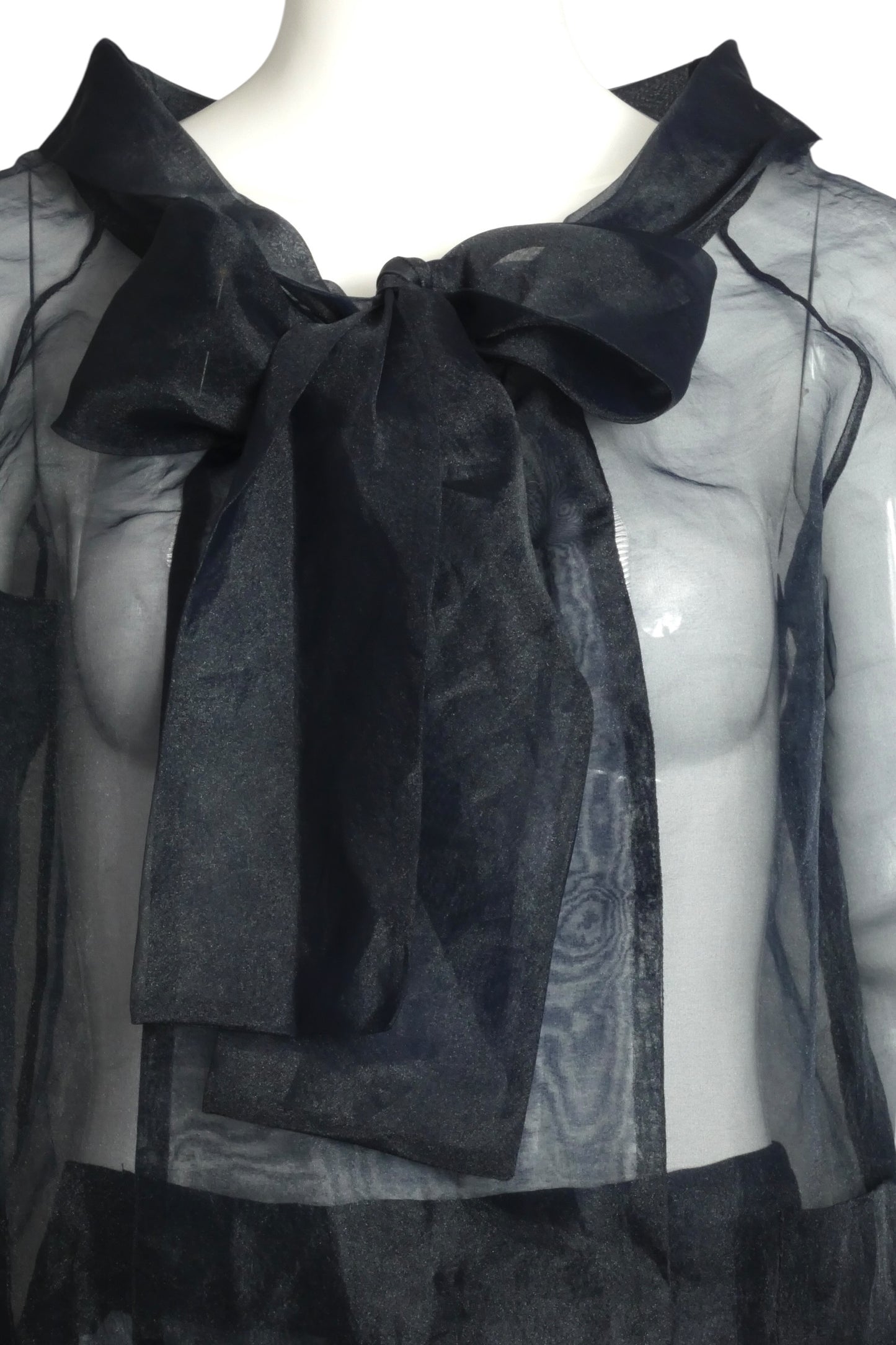 MOSCHINO - 2000s Crystal Organza Pant Ensemble, Size-8