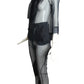 MOSCHINO - 2000s Crystal Organza Pant Ensemble, Size-8