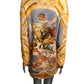 MOSCHINO COUTURE! - 2017 Cotton Print Sweatshirt Dress, Size-10