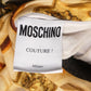 MOSCHINO COUTURE! - 2017 Cotton Print Sweatshirt Dress, Size-10