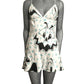 MOSCHINO COUTURE! - 2020 NWT Pumpkin Face & Floral Romper, Size-8