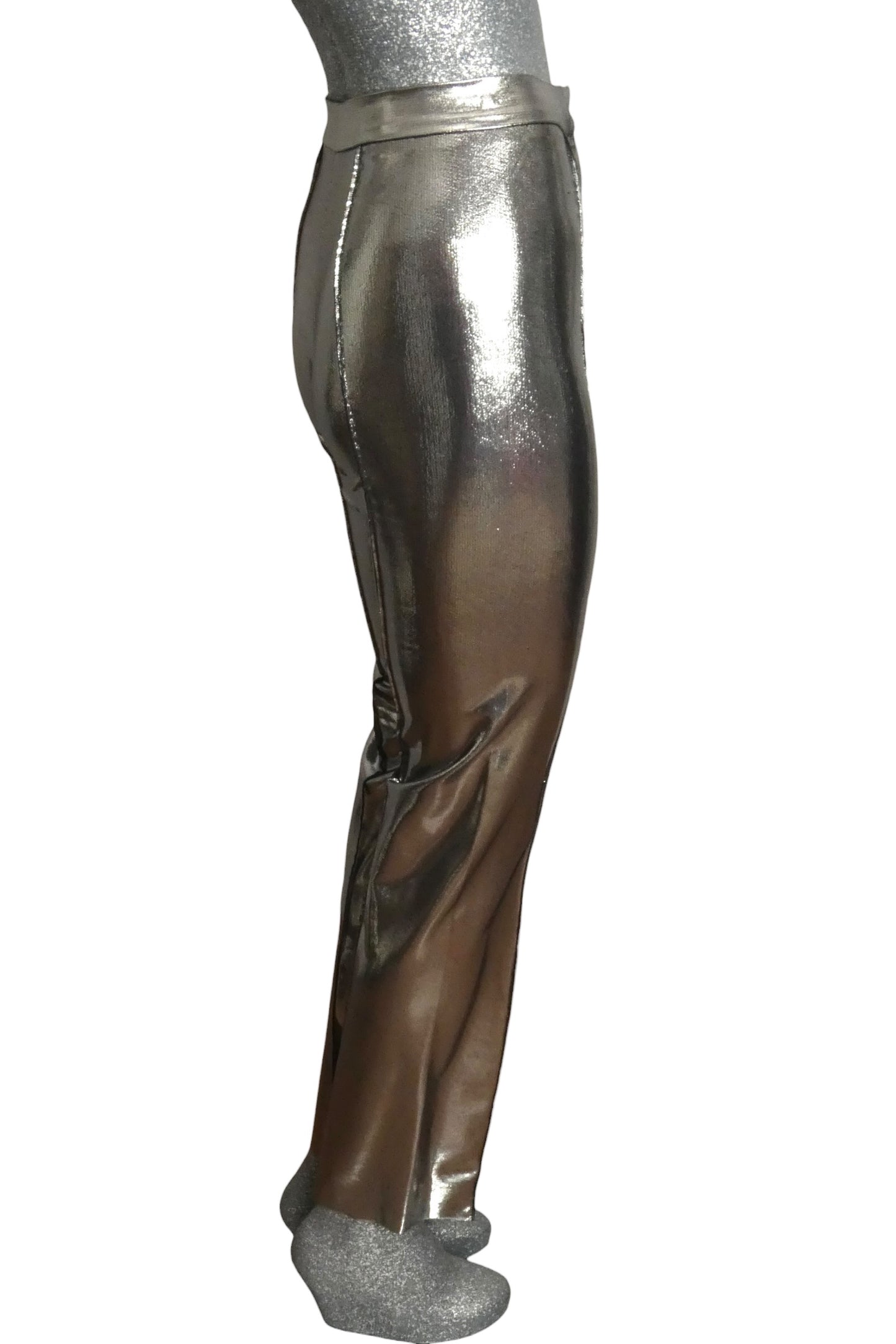 MOSCHINO CHEAP & CHIC - 1990s Lamé Pants, Size 6