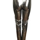 MOSCHINO CHEAP & CHIC - 1990s Lamé Pants, Size 6