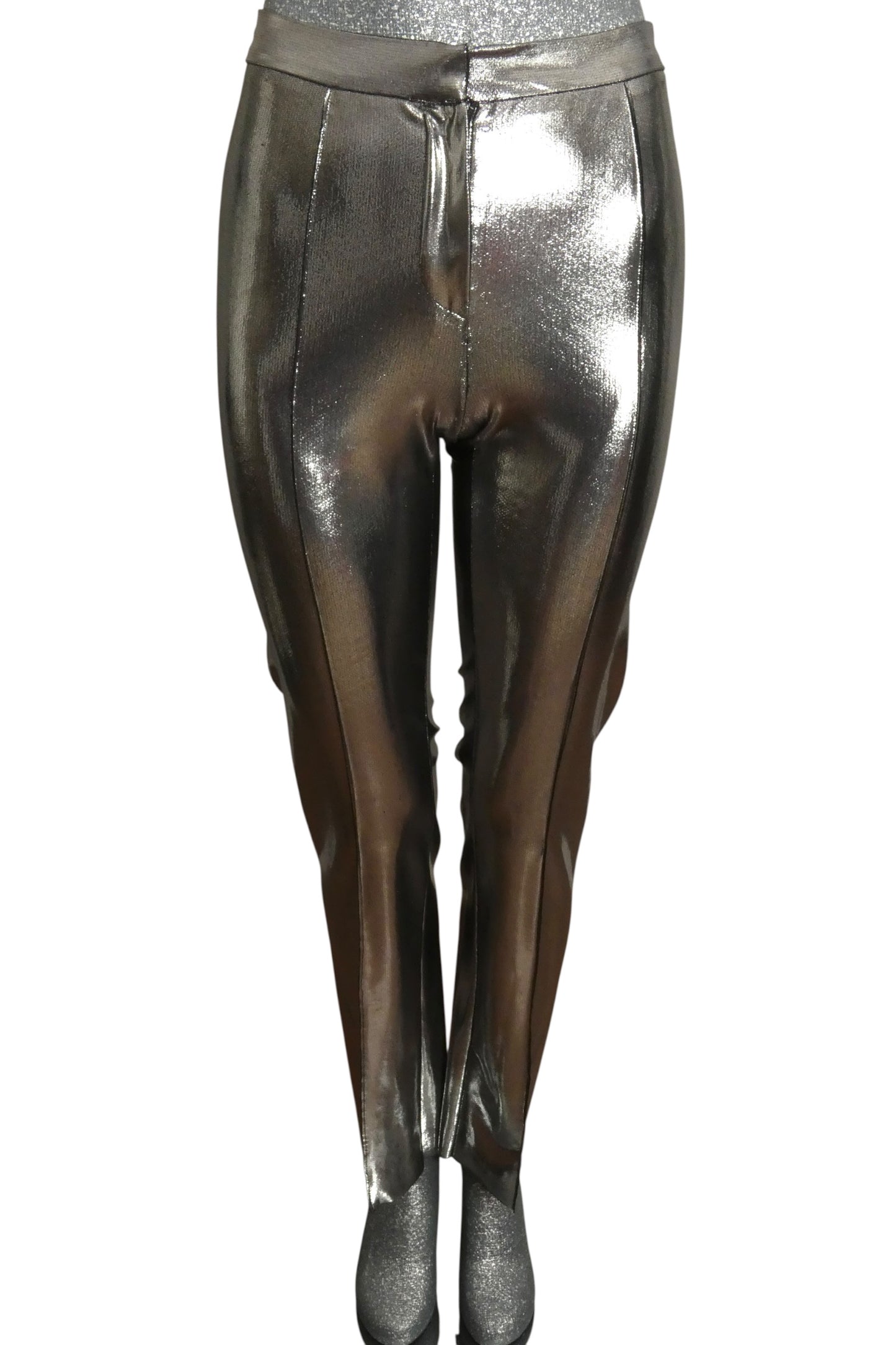 MOSCHINO CHEAP & CHIC - 1990s Lamé Pants, Size 6
