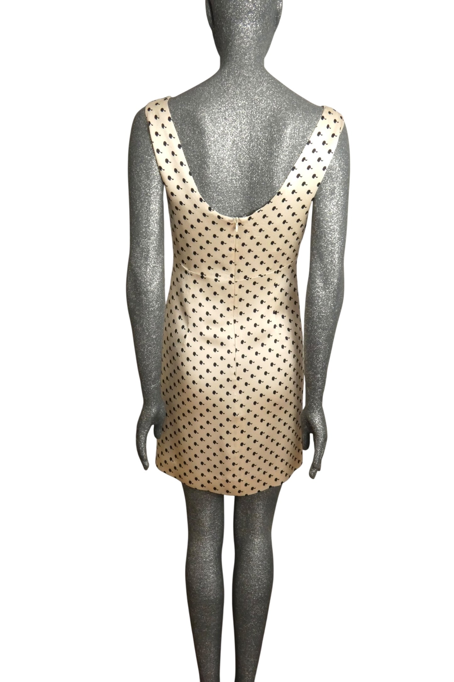 MOSCHINO CHEAP & CHIC - 1990s Olive Oyl Dress, Size 2