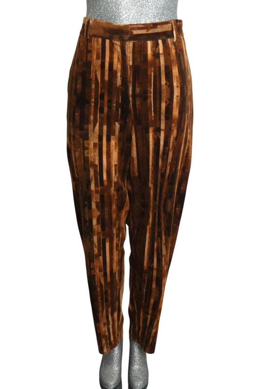 MOSCHINO JEANS - 1990s Velvet Pants, Size 10