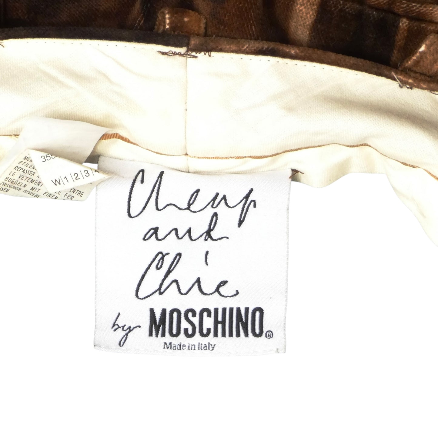 MOSCHINO JEANS - 1990s Velvet Pants, Size 10