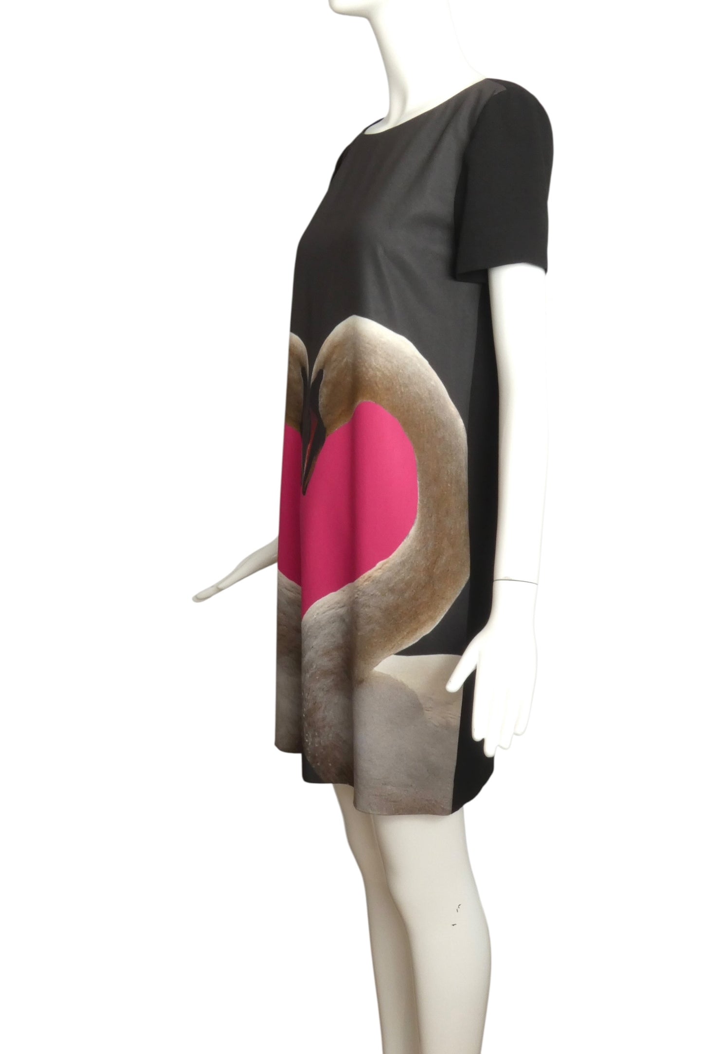 MOSCHINO CHEAP & CHIC - 2013 Rayon Print Shift Dress, Size-8