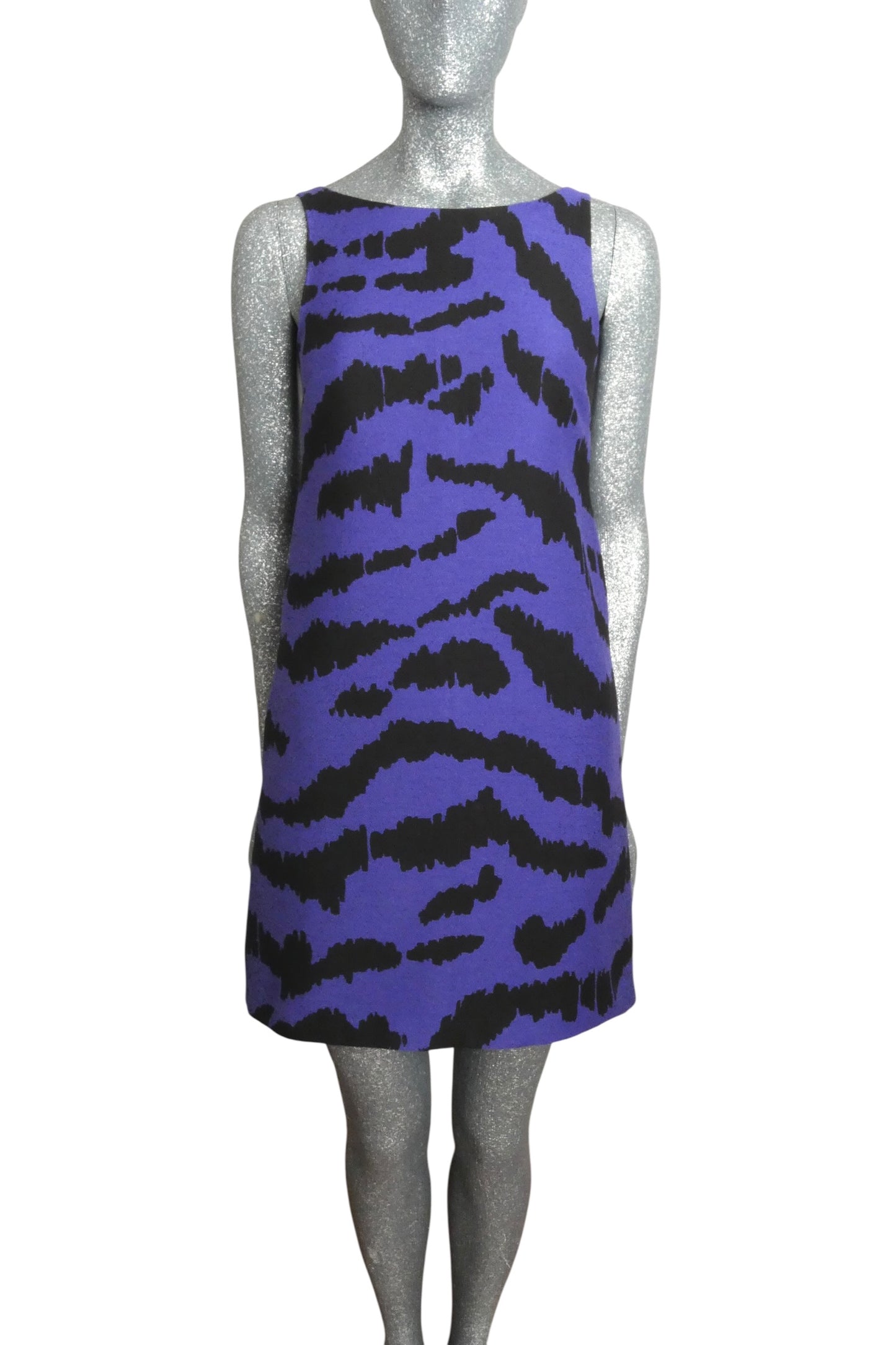 MOSCHINO CHEAP & CHIC - 2008 Wool Shift Dress, Size-4