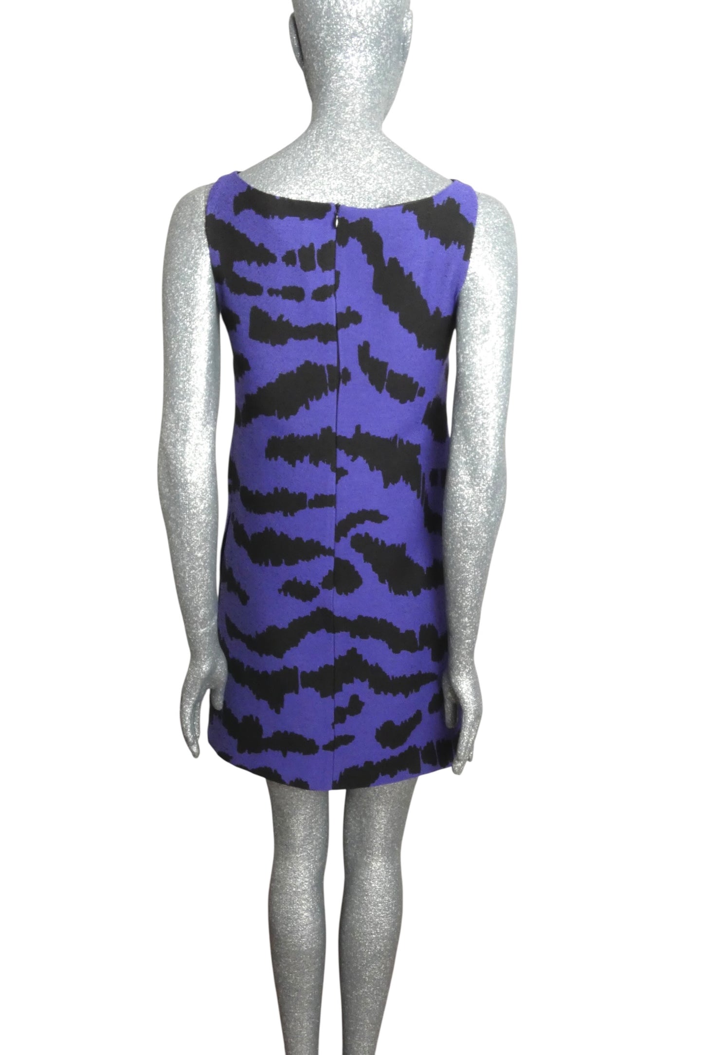 MOSCHINO CHEAP & CHIC - 2008 Wool Shift Dress, Size-4