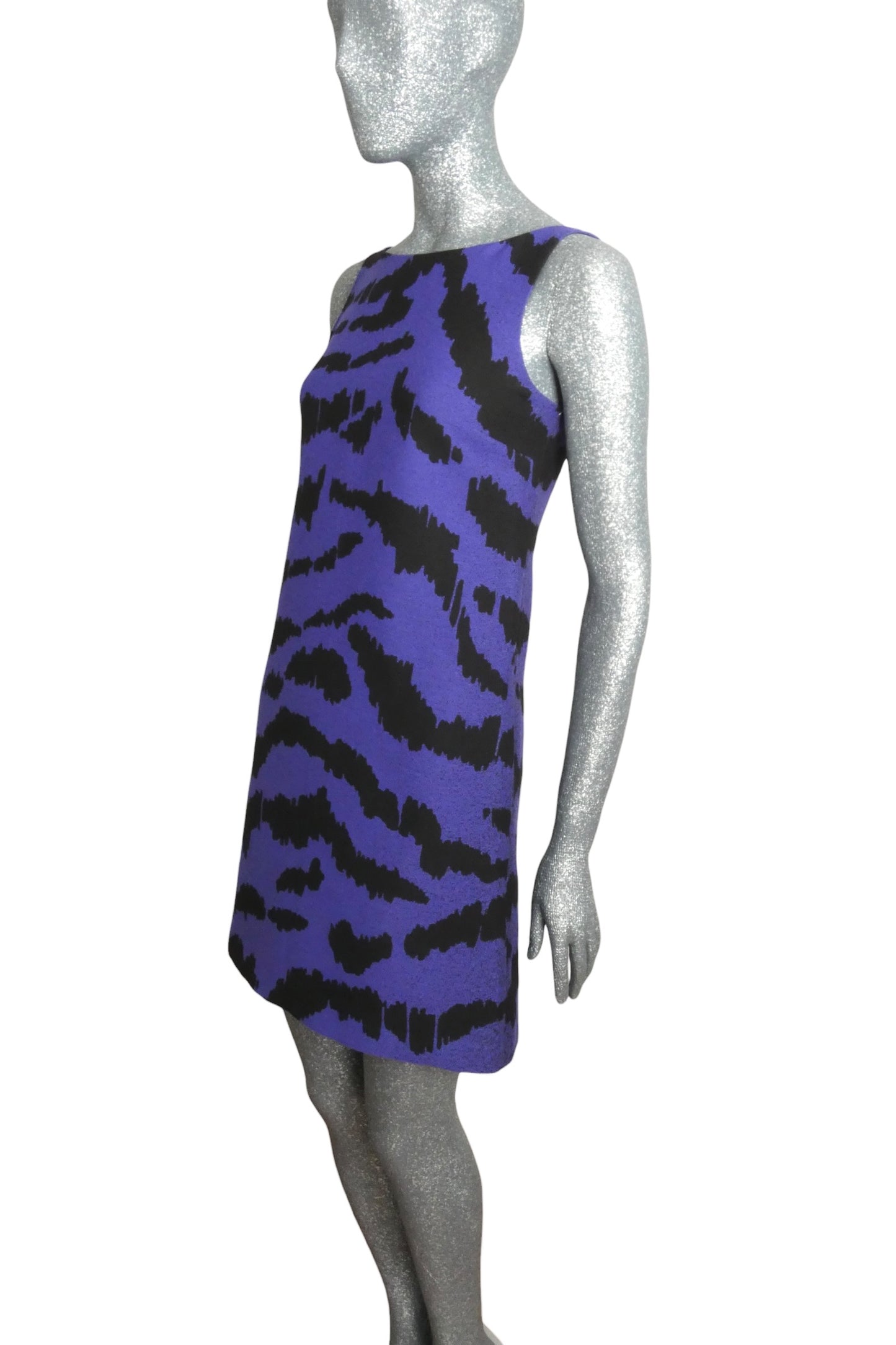 MOSCHINO CHEAP & CHIC - 2008 Wool Shift Dress, Size-4