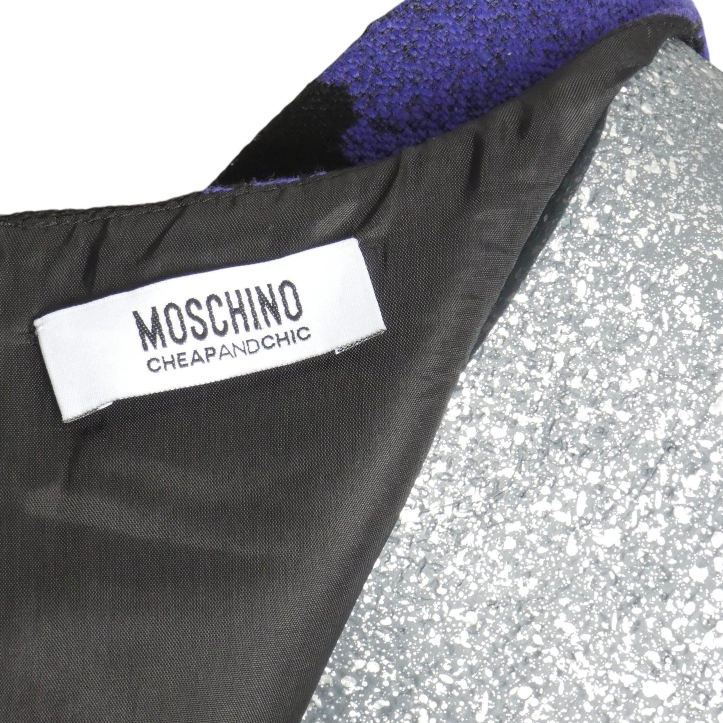 MOSCHINO CHEAP & CHIC - 2008 Wool Shift Dress, Size-4