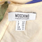 MOSCHINO CHEAP & CHIC - Ivory Floral Chiffon Evening Dress, Size-8